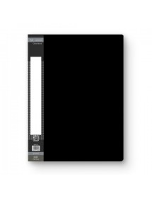 Clear Book 20 Pockets A3 "Black" - CH 320BK